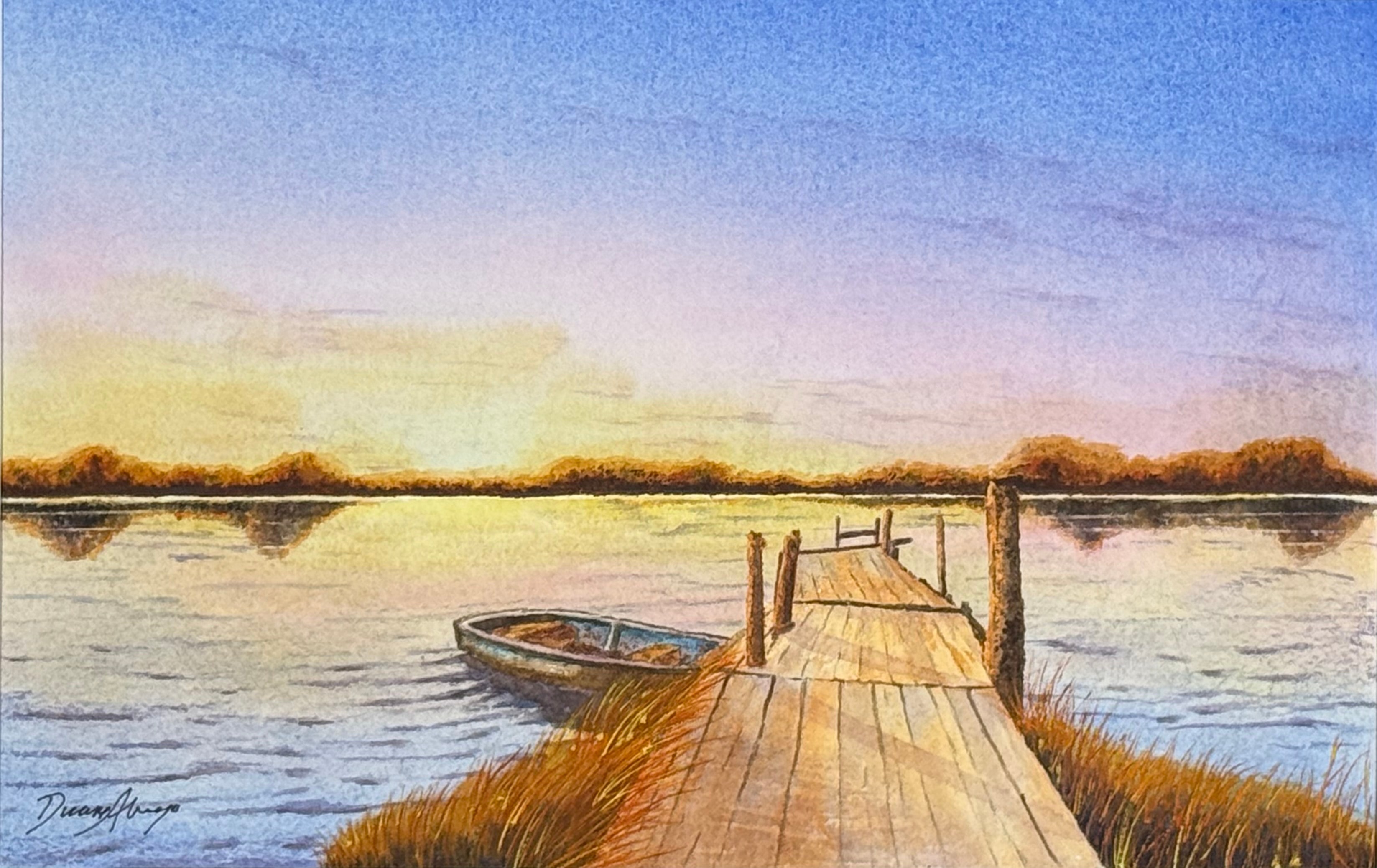 Twilight on the Lake